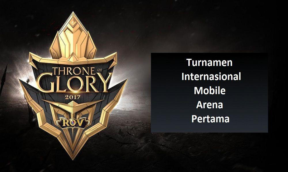 Turnamen Internasional Mobile Arena Pertama Sukses