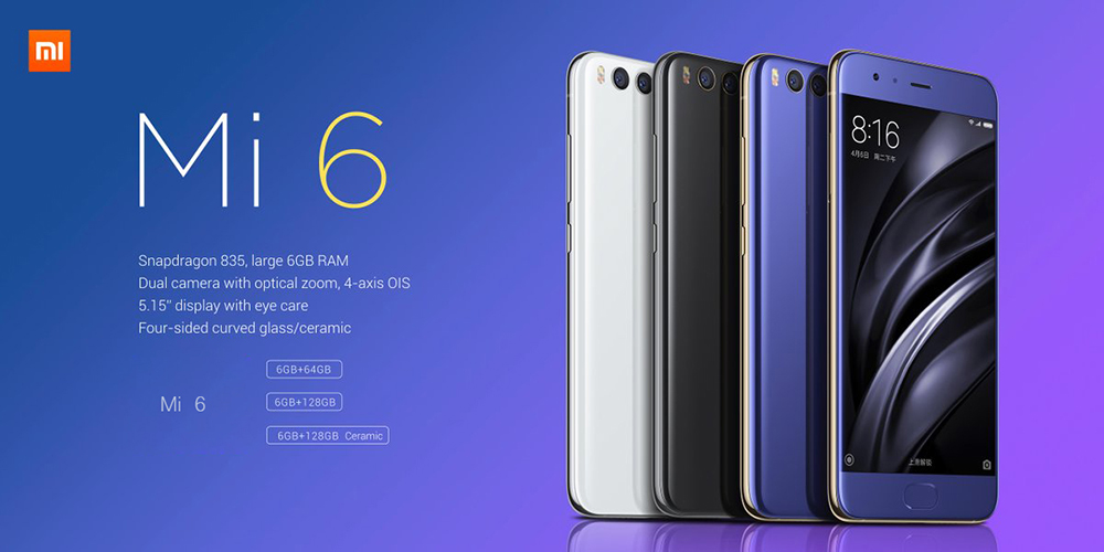 Xiaomi Mi 6 Sudah Mulai bisa Pre Order di Malaysia