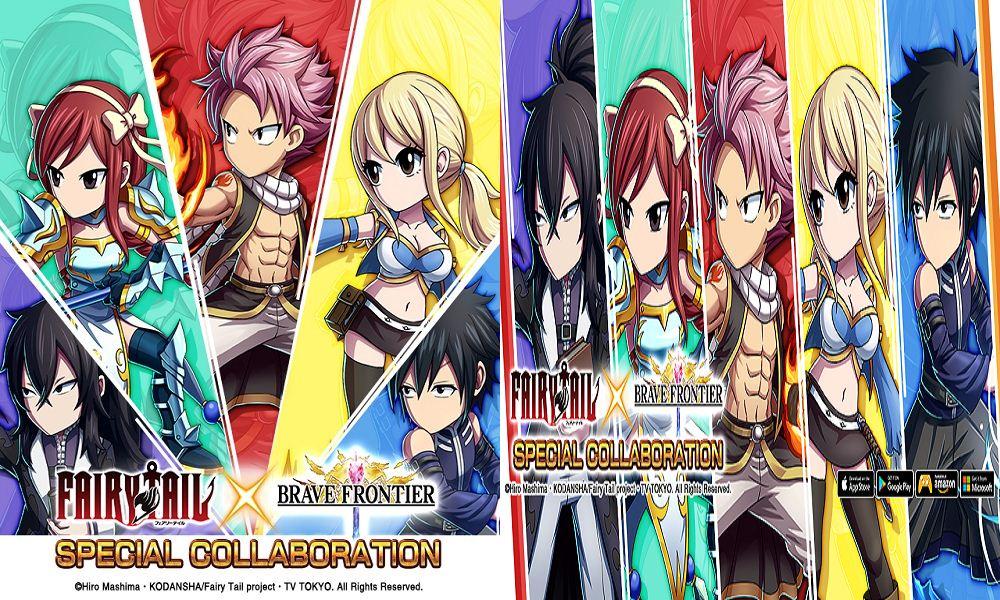 Brave Frontier x Fairy Tail Collaboration di 2017