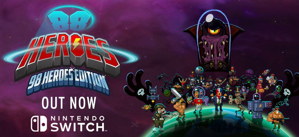 88 Heroes: 98 Hero's Edition Rilis di Nintendo Switch