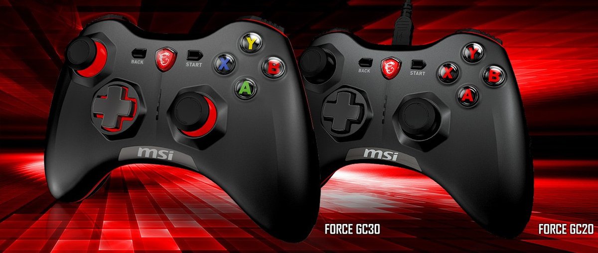 Force GC20 dan GC30; Dua Gamepad Terbaru MSI