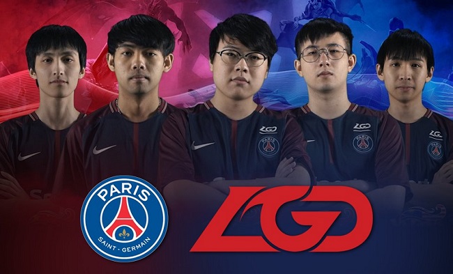 PSG LGD: Team Paris Saint Germain di DotA 2