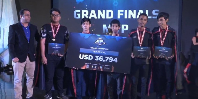 Team NXL Menjadi Juara MPL ID 2018