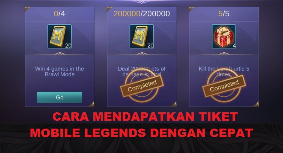 11 Cara Mendapatkan Tiket Gratis di Mobile Legends (ML)