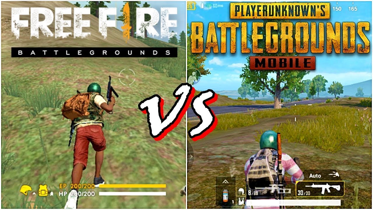 Free Fire (FF) vs PUBG = Perbandingan Rakjel vs Sultan?