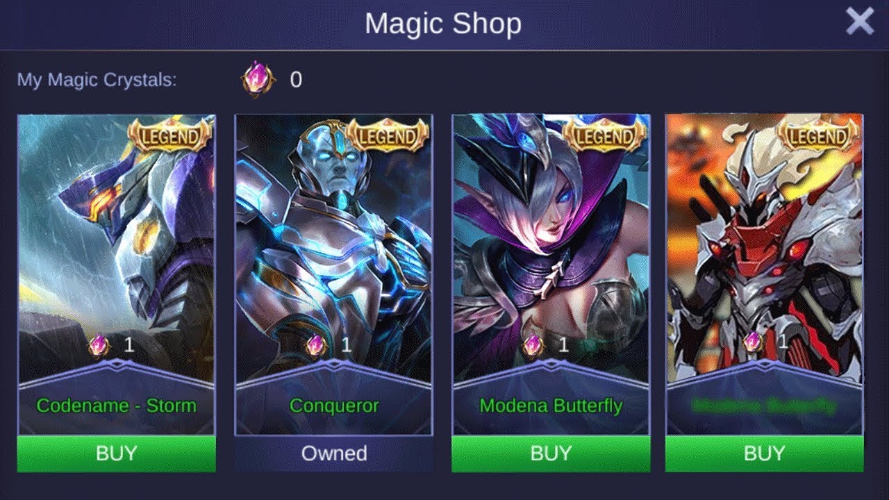 10 Skin Termahal di Mobile Legends (ML), Bukan Harga Rakjel!