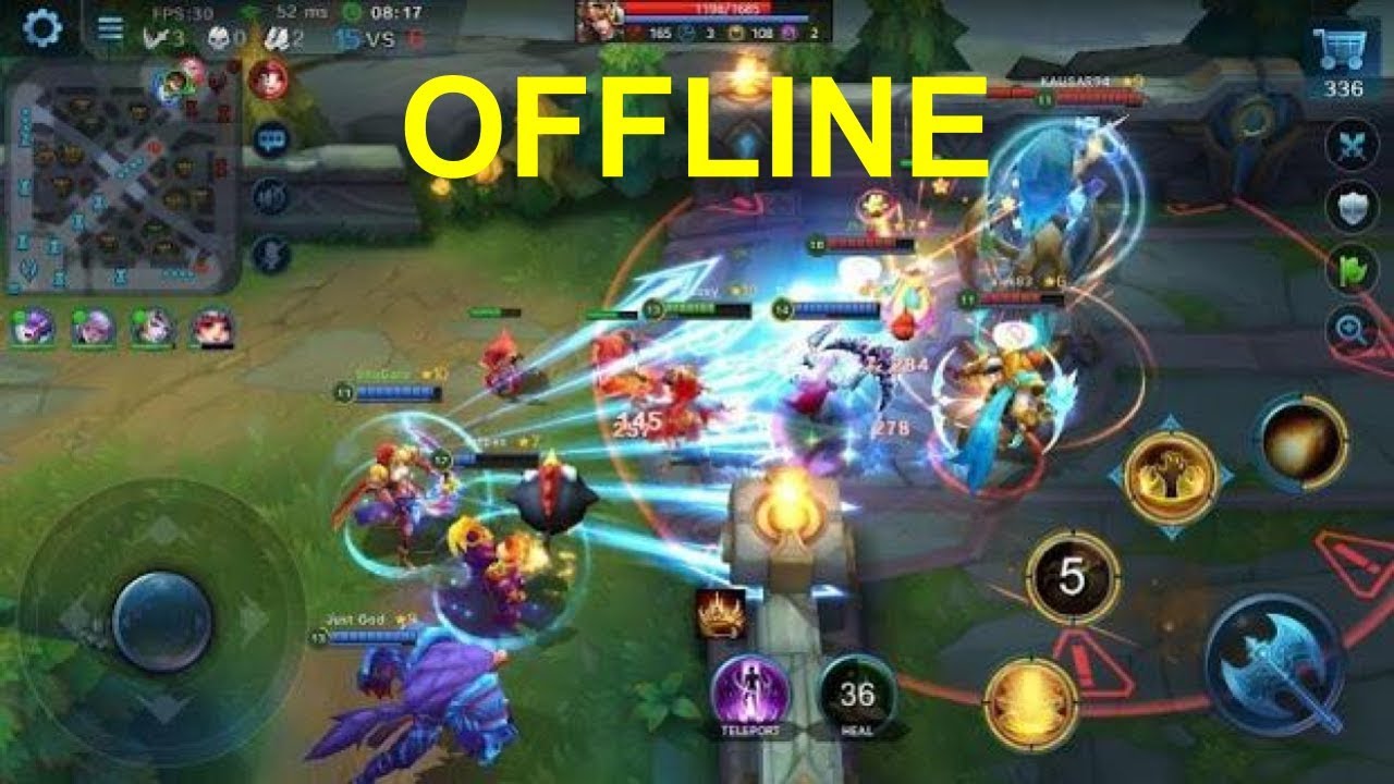 10 Game MOBA Offline Mirip Mobile Legends (ML) di 2020