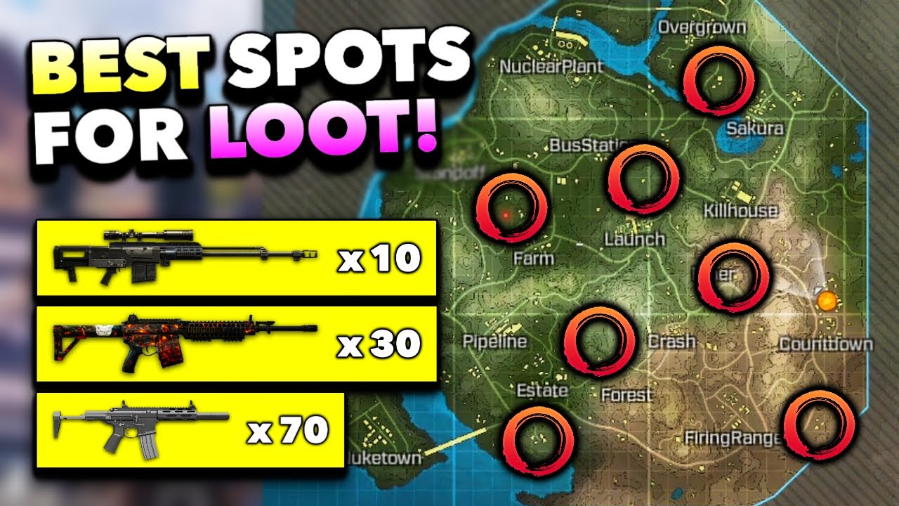 8 Tempat Looting Terbaik di COD Mobile (CODM)