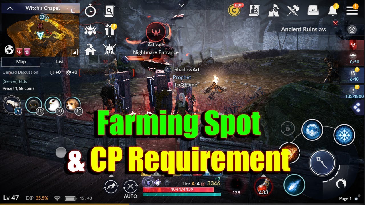 3 Tempat Farming Terbaik di Black Desert Mobile (BDM)