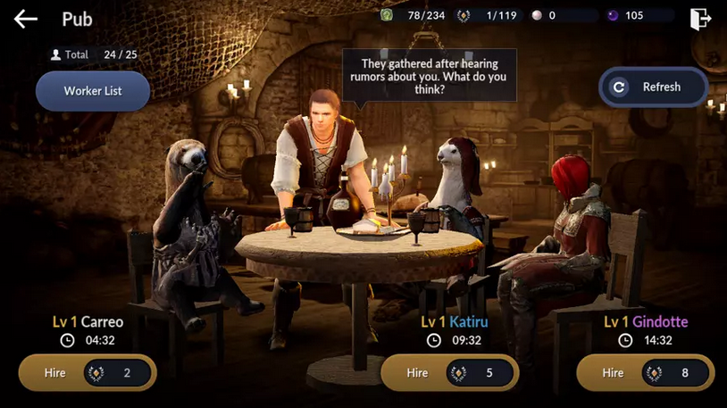 Worker Black Desert Mobile: Guide, Tips & Cara Leveling