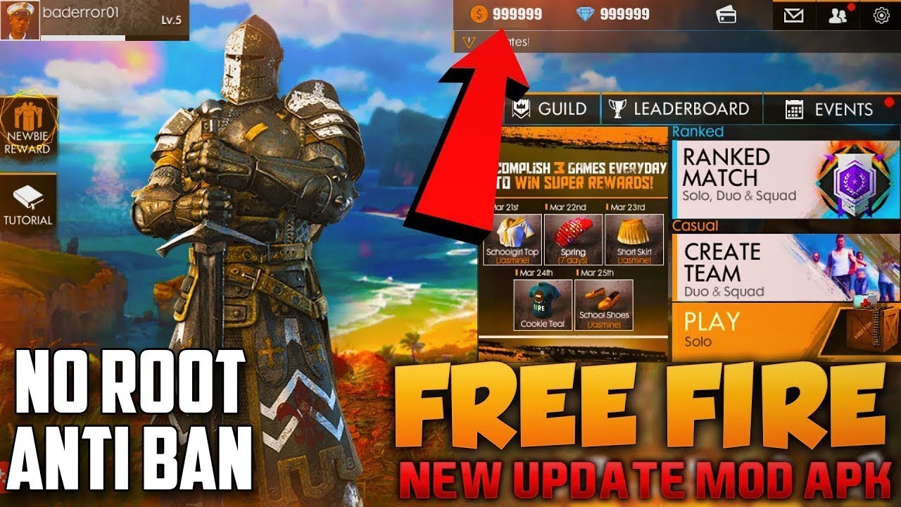 Free Fire (FF) MOD APK 2020: Cara Download & Fitur Terbaru