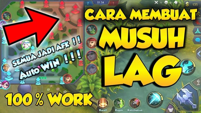 Cheat Membuat Musuh Lag Mobile Legends (ML), Auto Mythic!