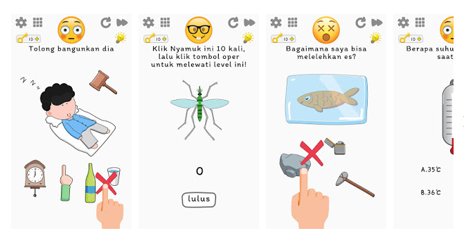 Kunci Jawaban Kidding Me dari Level 1 - 182 Bahasa Indonesia