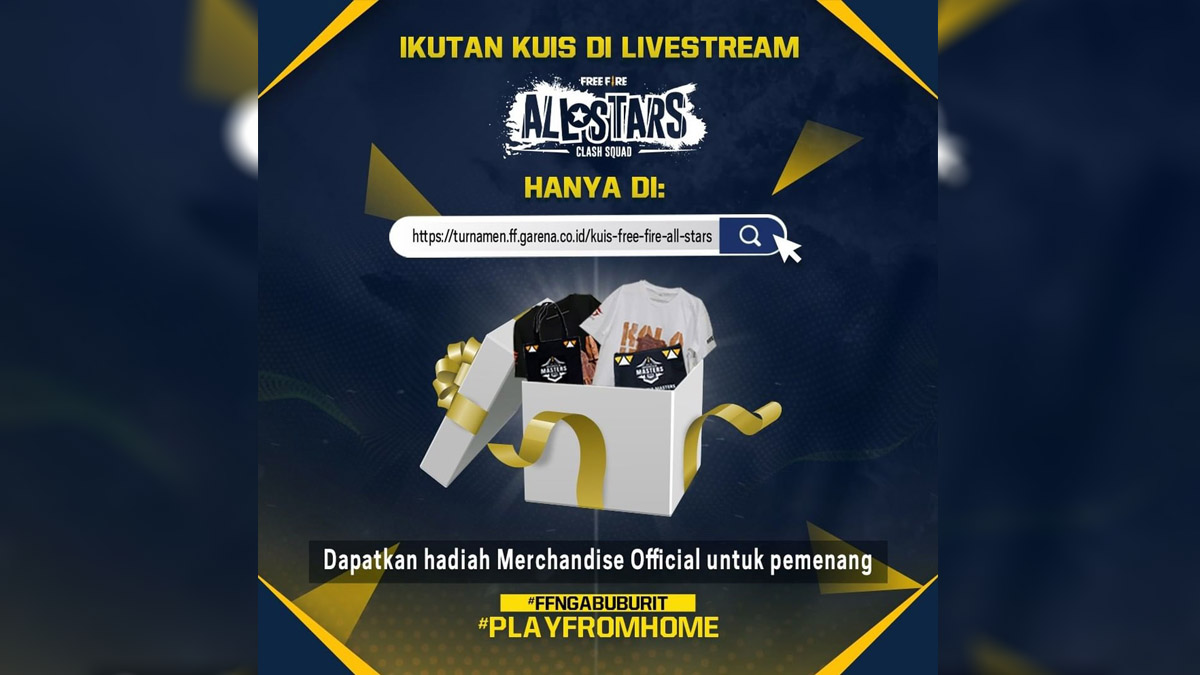 Ikutan Kuis Free Fire All Stars Dapat Merchandise Eksklusif FFIM