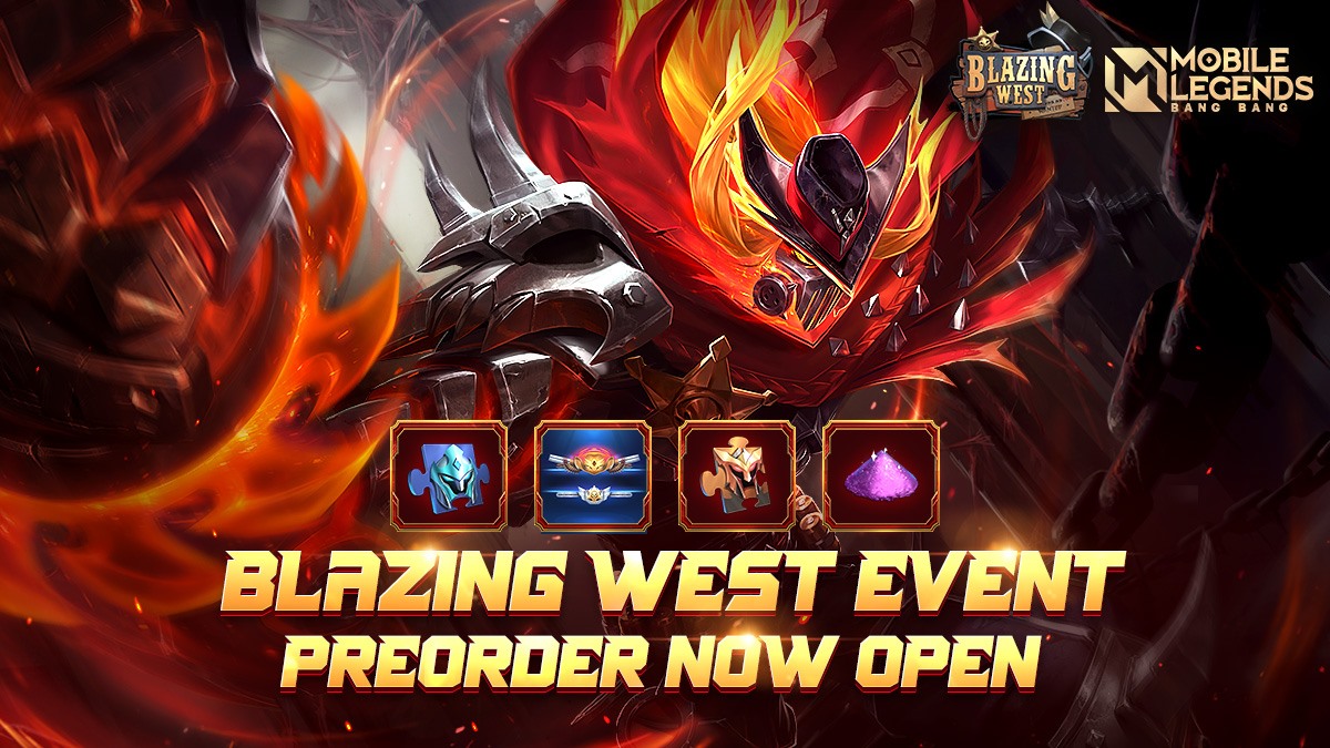 Cara Dapat Skin Gratis di Event Blazing West Mobile Legends