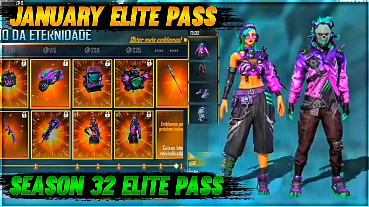 Bocoran Elite Pass Free Fire Season 32 Bertema Ghost Cloak