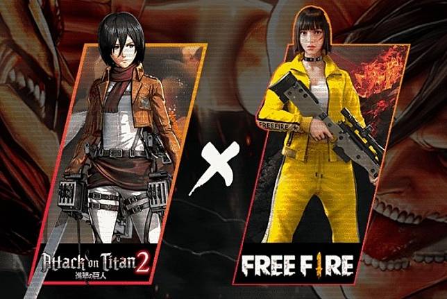 Free Fire x Attack on Titan Hadirkan Bundle Eksklusif