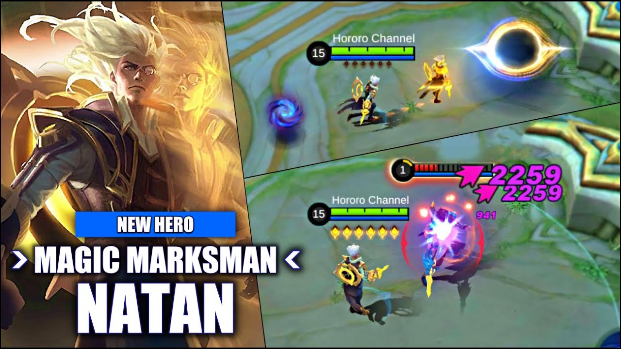 Melirik Skill Hero Marksman Baru Mobile Legends, Natan